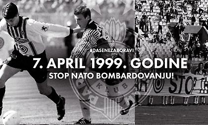 Παρτίζαν για το ιστορικό φιλικό με την ΑΕΚ: «Οι ήρωες που έπαιξαν εν μέσω βομβαρδισμών, δεν θα ξεχαστούν ποτέ»