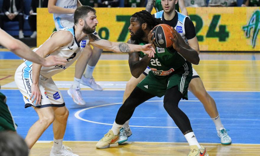 Stoiximan Basket League: Η βαθμολογία του Top-6 μετά το δύσκολο διπλό του Παναθηναϊκού στη Ρόδο