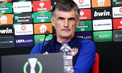 Live Streaming: Η συν. Τύπου του Ολυμπιακού εν όψει Φενέρμπαχτσε