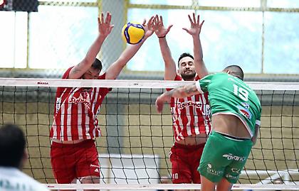 Ο 1ος τελικός της Volley League ανδρών: Παναθηναϊκός-Ολυμπιακός  0-3 σετ (ΤΕΛΙΚΟ)