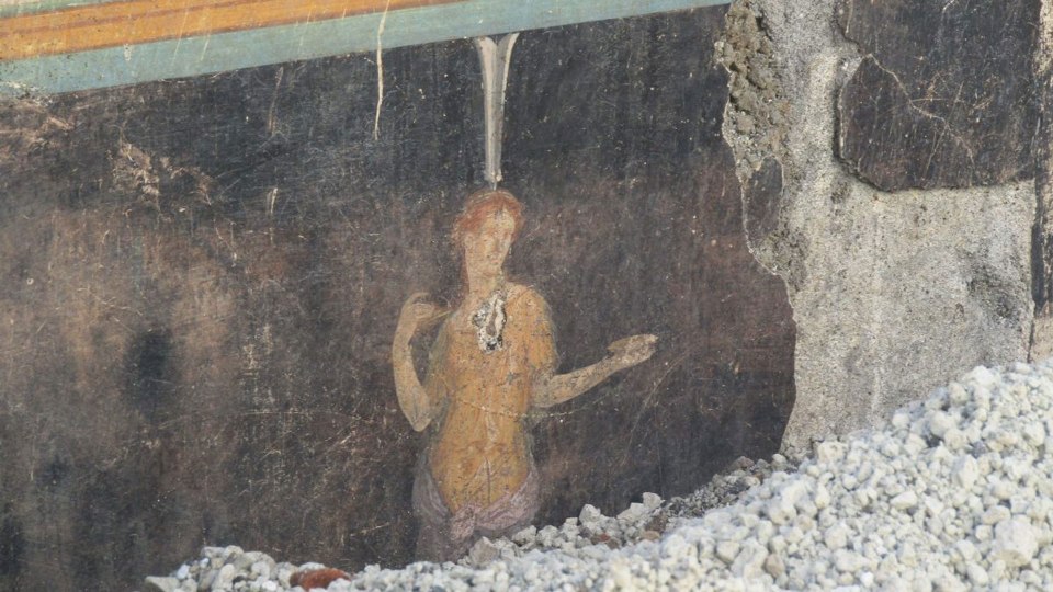 Πομπηία: Στο «φως» αρχαία αίθουσα με τοιχογραφίες για τον Τρωικό Πόλεμο