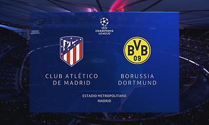 Η Ατλέτικο την... πρώτη κουβέντα, η Ντόρτμουντ την τελευταία: Τα highlights από το παιχνίδι του «Μετροπολιτάνο»