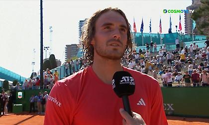 Τσιτσιπάς: «Πάλεψα σαν θηρίο σε έναν δραματικό αγώνα»