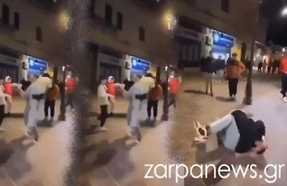 «Βγάζει αίμα, έλα, στοπ»: Σοκαριστικό βίντεο από άγρια συμπλοκή ανηλίκων στα Χανιά