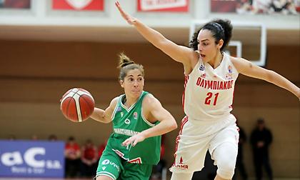 Ολυμπιακός-Παναθηναϊκός: Πράξη πρώτη στους τελικούς της Α1 Μπάσκετ Γυναικών