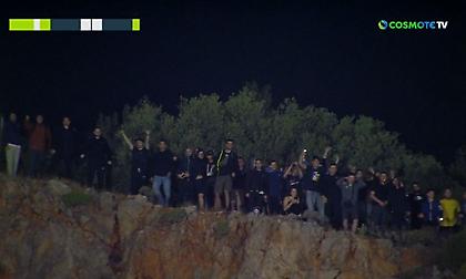 Η τρέλα και η αγάπη για τον Παναιτωλικό τελικά πάει στα... βουνά: Οι πανηγυρισμοί στις πλαγιές της Καισαριανής!