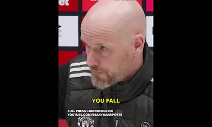 Τεν Χαγκ: Αποχώρησε από τη συνέντευξη Τύπου μετά από ερώτηση για τη χειρότερη πορεία της Γιουνάιτεντ στην Premier!