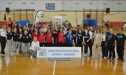 Γκόλμπολ: Πρωταθλητής Ελλάδος ο Ήφαιστος στους άνδρες, η Κλειώ επανέλαβε την περυσινή επιτυχία στις γυναίκες