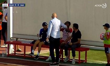 Δεν μπορούσε να πιστέψει τι έχασε και… κάθισε στον πάγκο δίπλα στον Μεντιλίμπαρ ο Μπα!