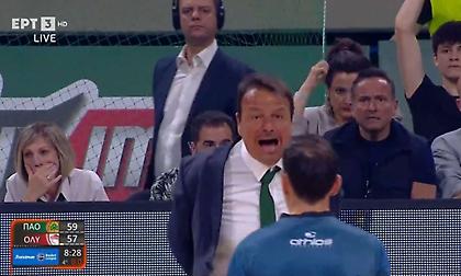 Έξαλλος με φάουλ που χρεώθηκε στον Σλούκα ο Αταμάν, δέχθηκε τεχνική ποινή