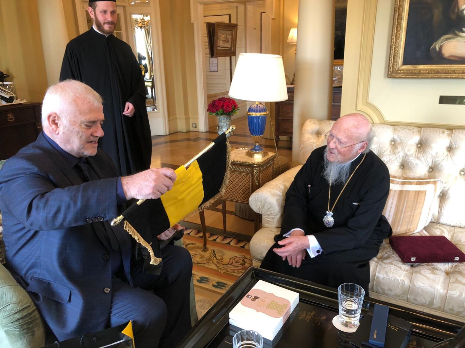 ΑΕΚ: Συνάντηση του Δημήτρη Μελισσανίδη με τον Οικουμενικό Πατριάρχη