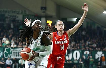 Η killer Τζόουνς και τα επιθετικά ριμπάουντ της Αλέιν: Τα highlights της νίκης του Παναθηναϊκού επί του Ολυμπιακού