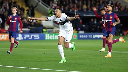 Διέλυσε την Μπαρτσελόνα με 4άρα και πέταξε στα ημιτελικά με βασιλιά Εμπαπέ η Παρί!