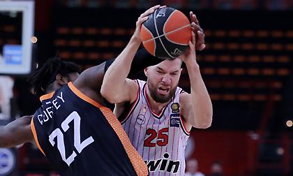 Ολυμπιακός-Προμηθέας Πατρών: Προθέρμανση ενόψει Μπαρτσελόνα