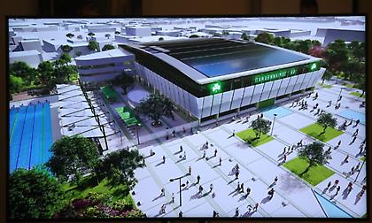 «Στόχος, και τα δύο γήπεδα να είναι έτοιμα και να χρησιμοποιούνται το 2026»