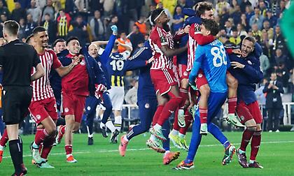 «Ακόμη μια χρυσή σελίδα στο βιβλίο της ιστορίας του Θρύλου»: Συγχαρητήρια από την ΚΑΕ Ολυμπιακός για την πρόκριση