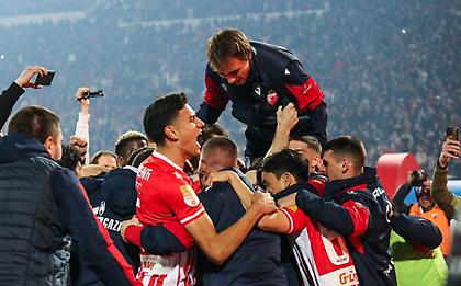 Ανατροπή-έπος του Ερυθρού Αστέρα στο ντέρμπι με την Παρτίζαν και το πρωτάθλημα δεν χάνεται!