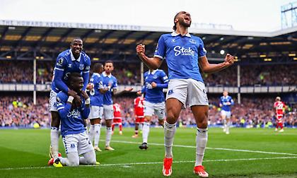 Λύγισε τη Νότιγχαμ Φόρεστ πανηγυρίζοντας σπουδαία νίκη παραμονής η Έβερτον!