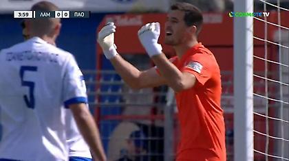 Απείλησε με το «καλησπέρα» την εστία του Κοσέλεφ ο Παναθηναϊκός, με δυνατό σουτ του Μπακασέτα