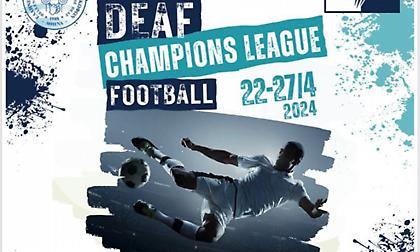 Champions League Ποδοσφαίρου Κωφών: Από σήμερα στον Δήμο Βάρης-Βούλας-Βουλιαγμένης