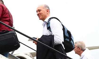 Ολυμπιακός: Ακολούθησε την αποστολή στη Βαρκελώνη ο Γιώργος Αγγελόπουλος