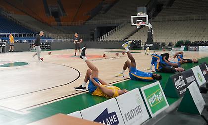 Πρωινό χαλάρωμα στο ΟΑΚΑ για τη Μακάμπι εν όψει Παναθηναϊκού