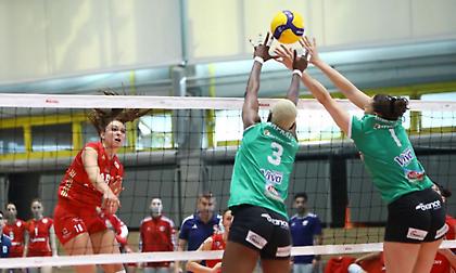 Παναθηναϊκός-Ολυμπιακός 2-1 σετ