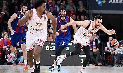 Μπαρτσελόνα-Ολυμπιακός 75-77 (ΤΕΛΙΚΟ)