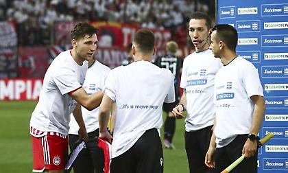 Μήνυμα για την προστασία του περιβάλλοντος στα ελληνικά γήπεδα από τη Stoiximan, τη Super League και τη We4All