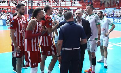 Τιμωρία από τη ΔΕΑΒ στο βόλεϊ ανδρών του Ολυμπιακού