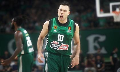 Μυθική εμφάνιση και ρεκόρ πόντων για τον Σλούκα στην Ευρωλίγκα - Αποθεώθηκε και υποκλίθηκε στην «πράσινη» εξέδρα!