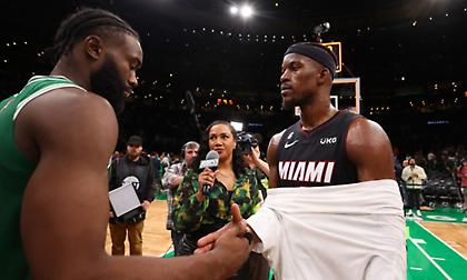 Το τρολάρισμα του Τζίμι Μπάτλερ στον Τζέιλεν Μπράουν για το «διπλό» των Χιτ στη Βοστώνη