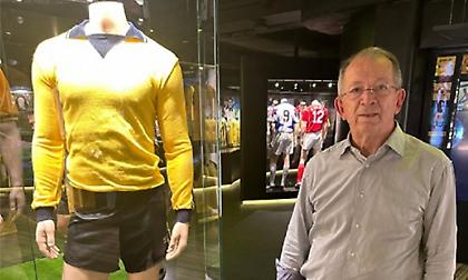 Επισκέφτηκε το Μουσείο Ιστορίας της ΑΕΚ ο Λάκης Νικολάου