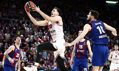 «Ατσάλινος» Ολυμπιακός την… έσπασε στην Μπαρτσελόνα!