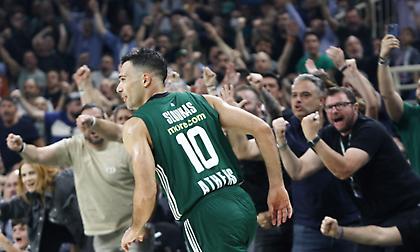 Σλούκας και «καυτό» ΟΑΚΑ έφεραν τη σειρά στα ίσα: Τα highlights από το Παναθηναϊκός AKTOR-Μακάμπι Τελ Αβίβ