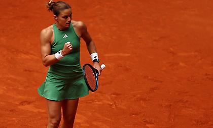 Καθάρισε τη Στίβενς και συνεχίζει στη Μαδρίτη η Σάκκαρη