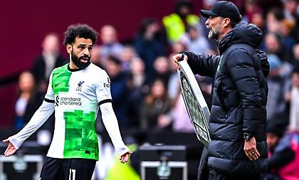 Αρπάχτηκε με τον Κλοπ πριν περάσει ως αλλαγή στο ματς με τη Γουέστ Χαμ ο Σαλάχ!