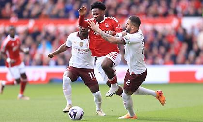 Νότιγχαμ Φόρεστ-Μάντσεστερ Σίτι 0-2