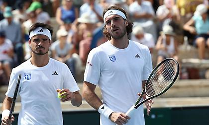 Η κλήρωση των Στέφανου και Πέτρου Τσιτσιπά στο διπλό της Μαδρίτης