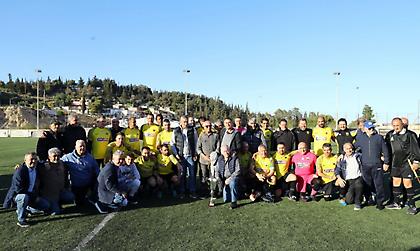 Φιλικό μεγάλου συμβολισμού μεταξύ των παλαιμάχων της ΑΕΚ και του Ιωνικού