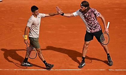 Πρόωρος αποκλεισμός για Στέφανο και Πέτρο Τσιτσιπά στη Μαδρίτη