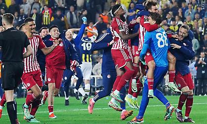 Η πορεία του Ολυμπιακού μέχρι τα ημιτελικά του Conference σε ένα βίντεο