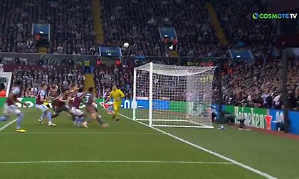 Σκόραρε για τη Βίλα ο Μπέιλι, ακυρώθηκε το γκολ για επιθετικό φάουλ στον Ιμπόρα