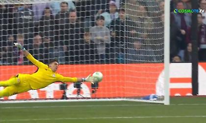 Τεράστια επέμβαση του Τζολάκη σε επικίνδυνο πλασέ του Ρότζερς!