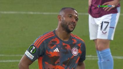 Η απίθανη αντίδραση του Ελ Κααμπί στο 0-1 του Ολυμπιακού