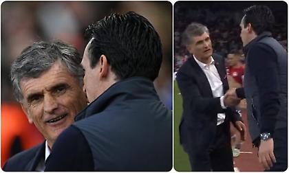 Από τη θερμή αγκαλιά στην… ψυχρή χειραψία του Έμερι στον Μεντιλίμπαρ