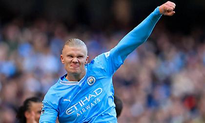 Όργια Χάαλαντ με τέσσερα γκολ και το πρωτάθλημα στο χέρι της Σίτι!