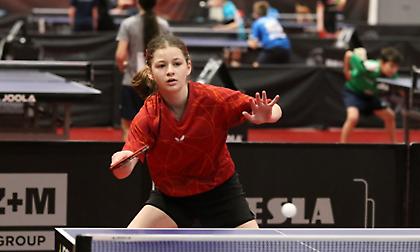 Η αποστολή για το Ευρωπαϊκό Πρωτάθλημα πινγκ πονγκ Under 13 στο Βουκουρέστι