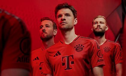 Κατακόκκινη η νέα φανέλα της Μπάγερν