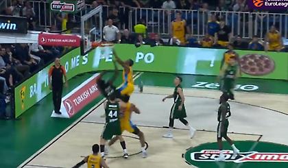 Το αδιανόητα τυχερό καλάθι του Κλίβελαντ στο ΟΑΚΑ!